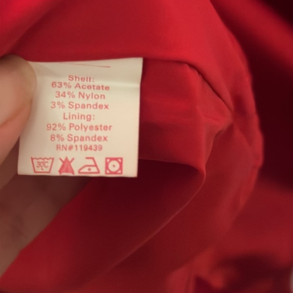 Julie Brown Red Dress. Size 4 NWT - Picture 11 of 13